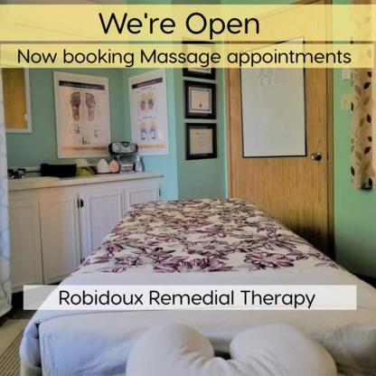 Robidoux Remedial Therapy - Michelle Robidoux RMT - St. Malo MB - Massothérapeutes