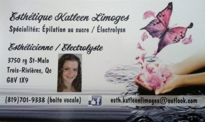 Esthétique/Électrolyse Katleen Limoges - Esthéticiennes et esthéticiens