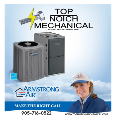 Top Notch Mechanical Ltd Heating and Air Conditioning - Entrepreneurs en chauffage