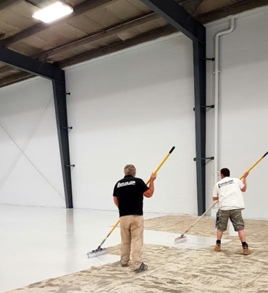 Seamless Epoxy Flooring - Pose et sablage de planchers