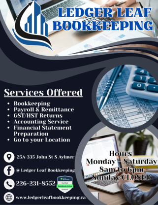 Ledger Leaf Bookkeeping and Tax Service - Accountants