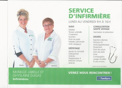 Familiprix Extra C. Gagnon, M. Champoux , J.-P. Brissette et Yannick Ouellet (Pharmacie Affiliée) - Pharmacies
