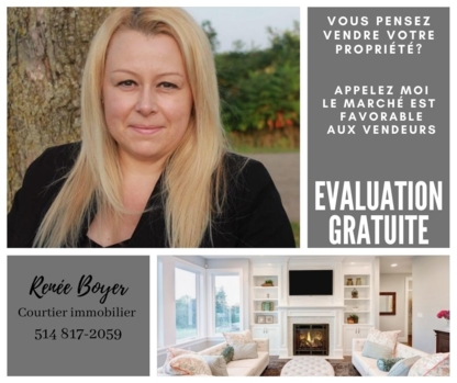 Renée Boyer, Courtier Immobilier - Real Estate Agents & Brokers