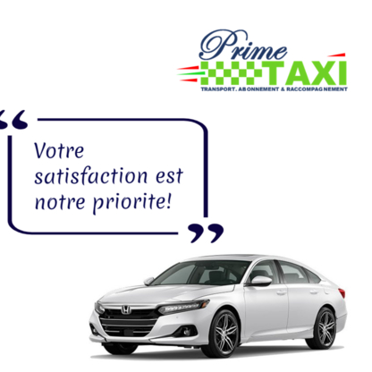 Prime Taxi Transport et Raccompagnement - Transportation Service