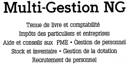 Multi-gestion Nancy Guilmette - Bookkeeping