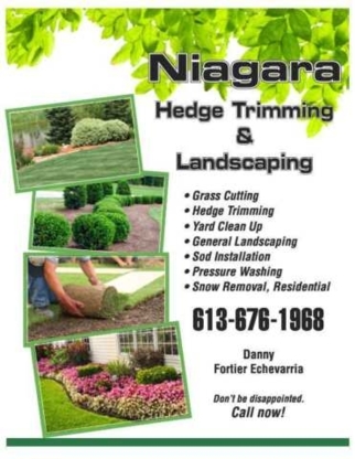 Niagara Hedge Trimming & Landscaping - Lawn Maintenance