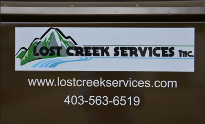 Lost Creek Services - Nettoyage de fosses septiques