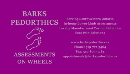 Barks Pedorthics - Home Health Care Service