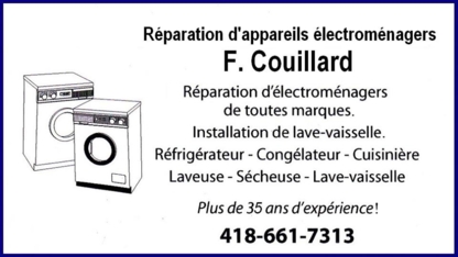 Appareils Électroménagers F. Couillard - Réparation d'appareils électroménagers
