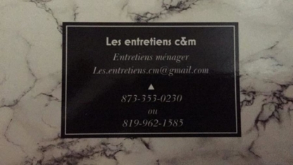 Les Entretiens C&M - Commercial, Industrial & Residential Cleaning