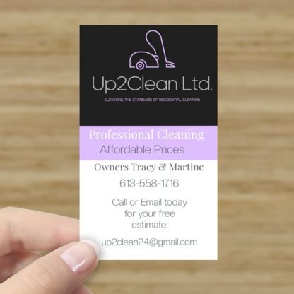 Up2Clean Ltd. - Service de conciergerie