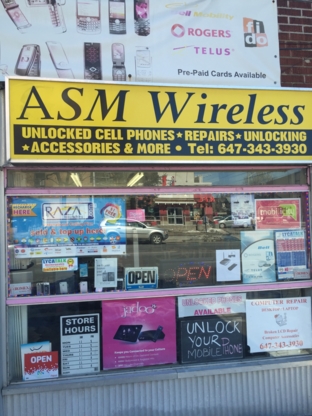 ASM Wireless - Service de téléphones cellulaires et sans-fil