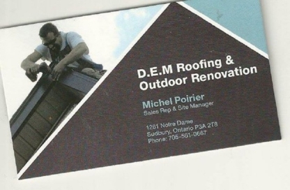 DEM Roofing & Outdoor Renovations - Couvreurs