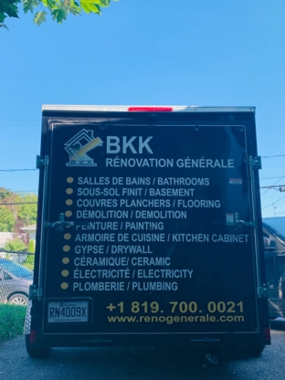 BKK Reno Generale - Entrepreneurs généraux