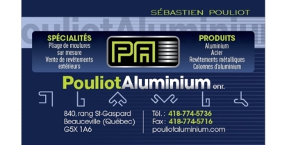 Pouliot Aluminium inc. - Produits en aluminium