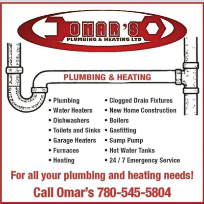 Omar's Plumbing and Heating - Plombiers et entrepreneurs en plomberie