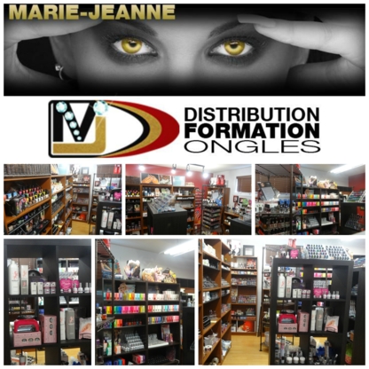 Distributions Marie-Jeanne Produits Professionnels Pose d'Ongles - Ongleries
