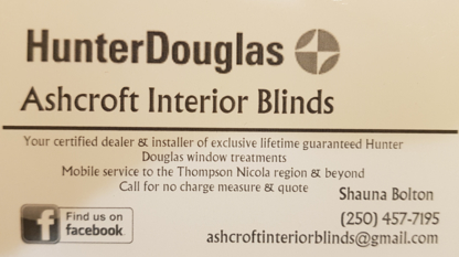 Ashcroft Interior Blinds - Window Shade & Blind Stores