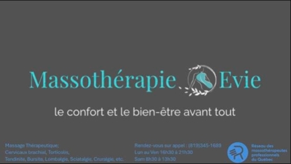 CLINIQUE EVIE - Massage Therapists