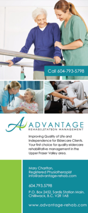 Advantage Rehabilitation Management Inc - Physiotherapists