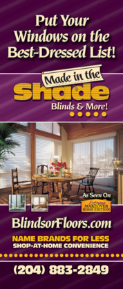 Winnipeg Blinds Shades & Shutters - Window Shade & Blind Stores