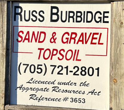 Russ Burbidge Sand, Gravel, Top Soil - Topsoil