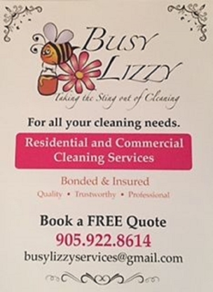 Busy Lizzy - Nettoyage résidentiel, commercial et industriel