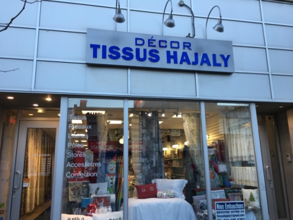 Tissus Hajaly Inc - Magasins de tissus