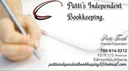 Patti's Independent Bookkeeping - Tenue de livres