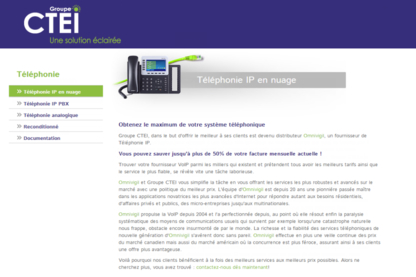 Groupe CTEI - Phone Equipment, Systems & Service