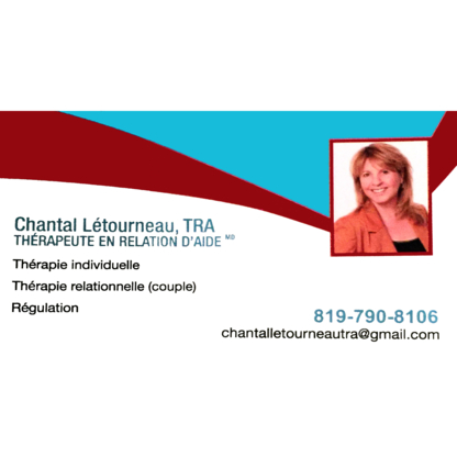 Chantal Létourneau Thérapeute en Relation d'Aide - Psychothérapie
