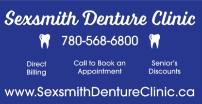 Sexsmith Denture Clinic - Cliniques et centres dentaires