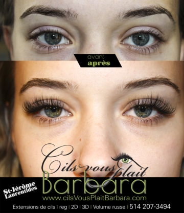 Cils vous plait Barbara - Eyelash Extensions