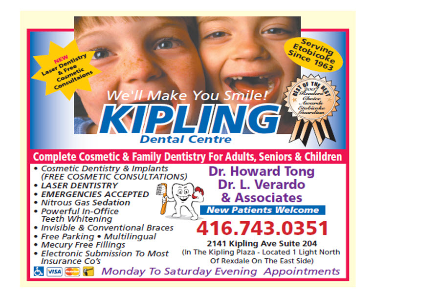 Kipling Dental Centre - Dentists