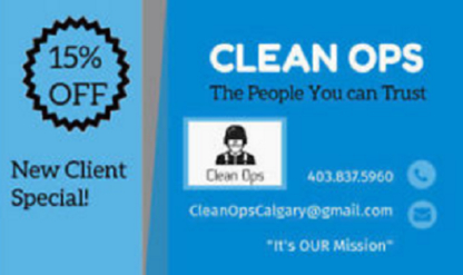 Clean Ops - Commercial, Industrial & Residential Cleaning