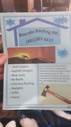 Bourdin Roofing Inc - Couvreurs