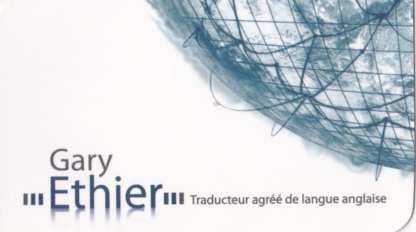 Gary Ethier Traducteur - Translators & Interpreters