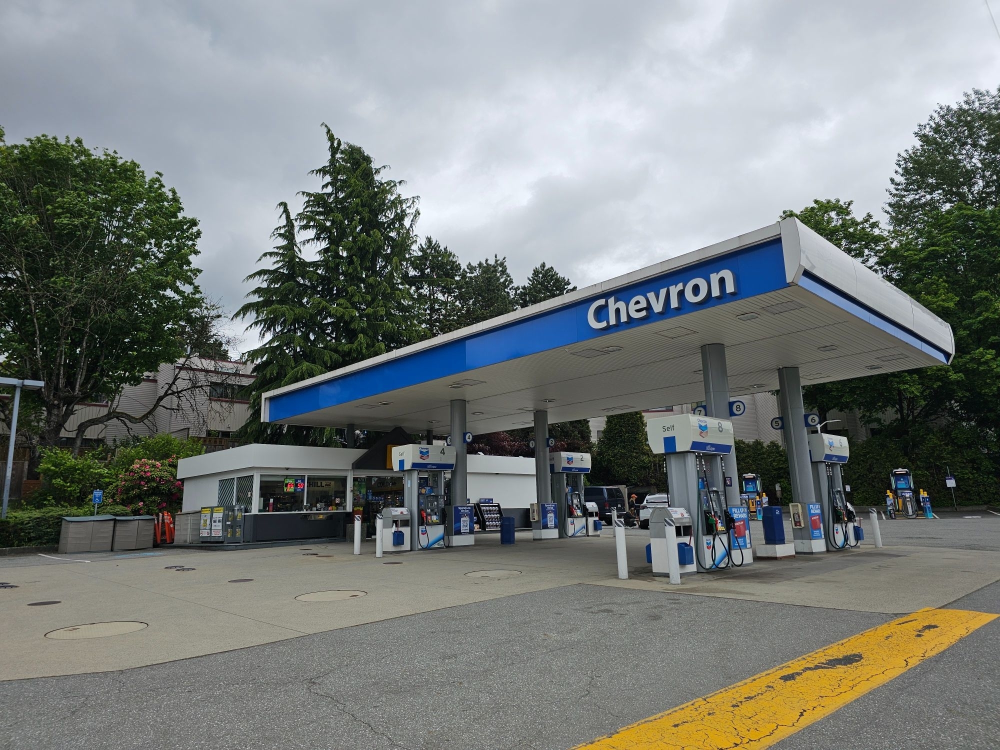 chevron - gas station - Stations-services