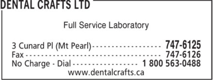 Dental Crafts Ltd - Dental Laboratories