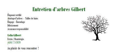 Entretien d'Arbres Gilbert Colin - Service d'entretien d'arbres