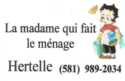 Hertelle, La Madame Qui Fait Le Ménage - Home Cleaning