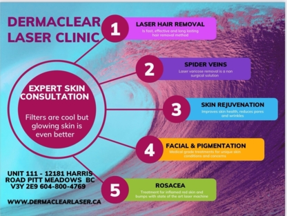 View Dermaclear Laser Clinic’s Maple Ridge profile