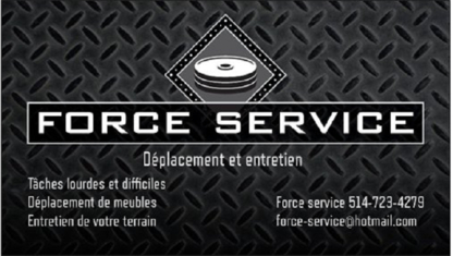 Déménagement Force Service - Transportation Service