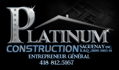 Construction Platinum Saguenay Inc. - Entrepreneurs en construction