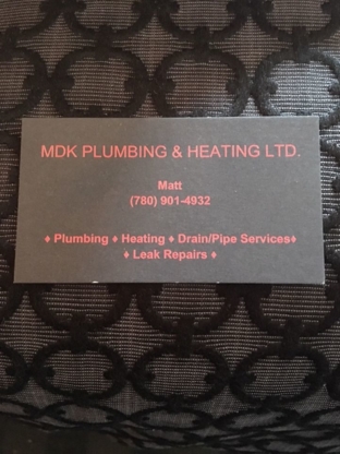 MDK Plumbing & Heating Ltd - Plombiers et entrepreneurs en plomberie