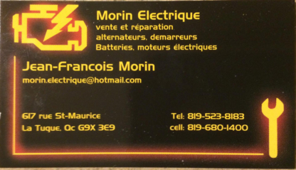 Morin Électrique - New Auto Parts & Supplies