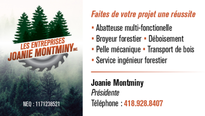 Les Entreprises Joanie Montminy - Tree Service