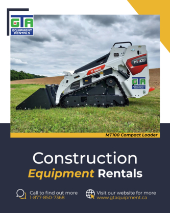 GTA Equipment Rentals - General Rental Service