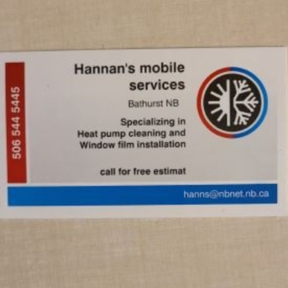 Hannan's Mobile Services - Thermopompes