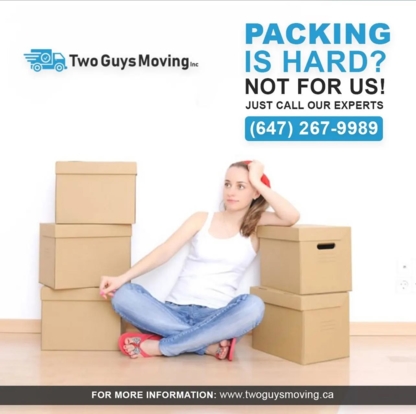 Two Guys Moving Inc - Moving Services & Storage Facilities